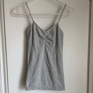 Theory Light Gray Knit Camisole Tank